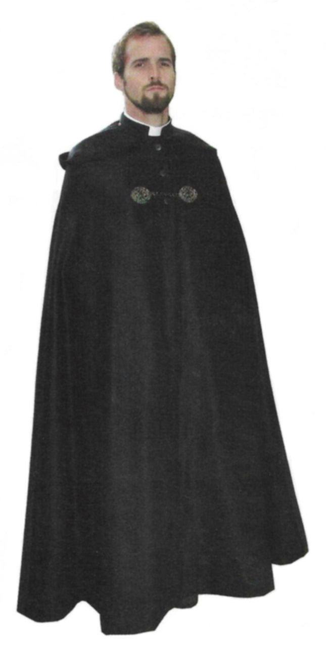 Clerical Cloak With Hood