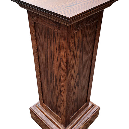 Oak Pedestal - Ex-Display