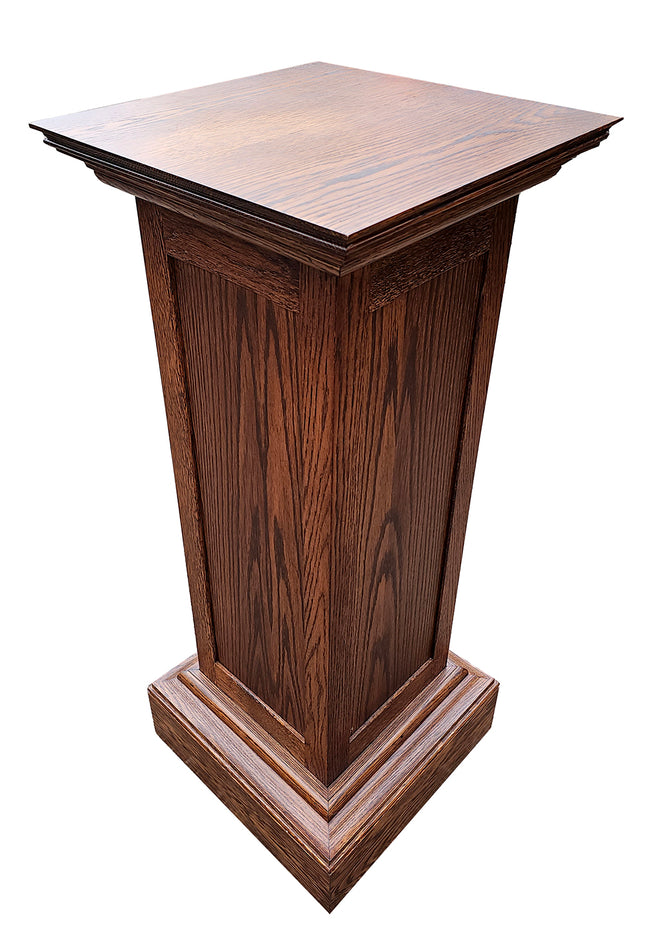 Oak Pedestal - Ex-Display