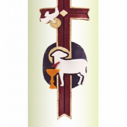 Lamb Of God And Dove Wax Relief