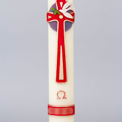 Dove over Cross Wax Relief