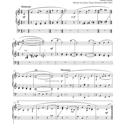 Andrew Moore Selected Works For Organ