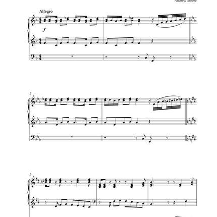 Andrew Moore Selected Works For Organ