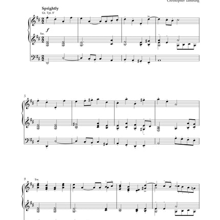 Christopher Tambling Selected Works For Organ