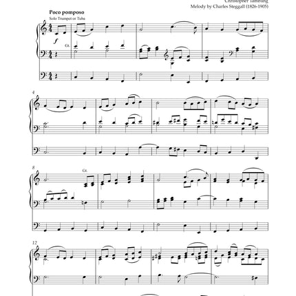 Christopher Tambling Selected Works For Organ