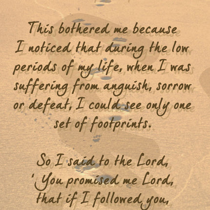 Footprints 2025 Bookmark