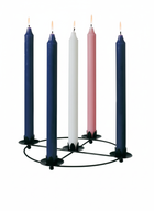 Advent Candles - Purple, Rose & White