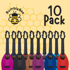 Bumblebee Hive Soprano Ukulele - 10 Pack