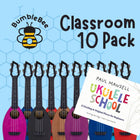 Bumblebee Hive Complete Classroom Ukulele 10 Pack