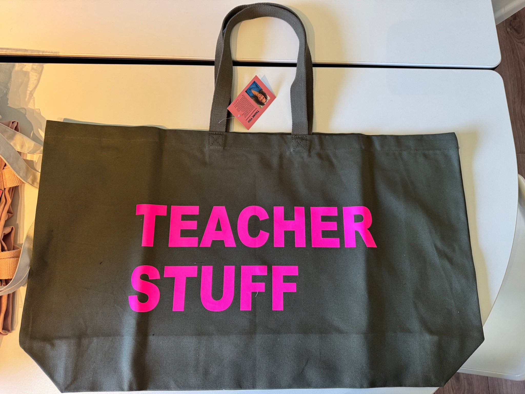 Teacher Stuff - Extra Large Tote