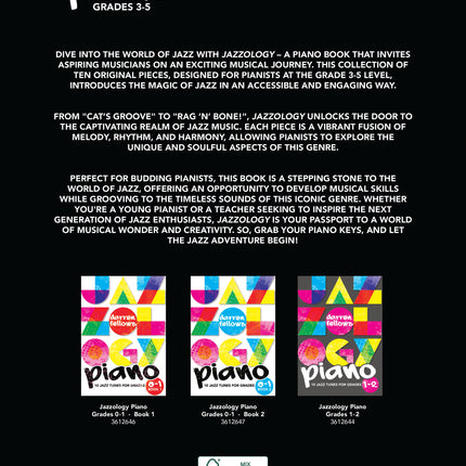 Jazzology Piano Grade 3-5