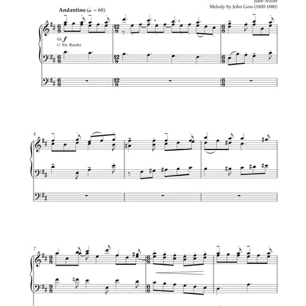 June Nixon Selected Works For Organ