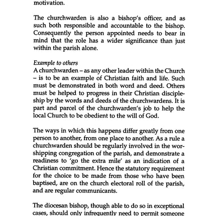 The Churchwarden's Handbook