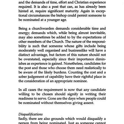 The Churchwarden's Handbook