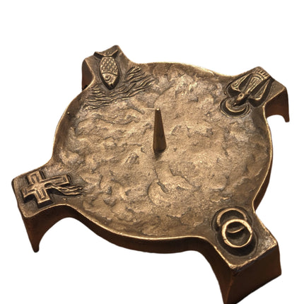 Candlestick 4in diameter