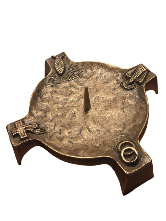 Candlestick 4in diameter