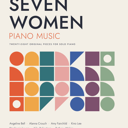 Seven Women: Piano Music front cover