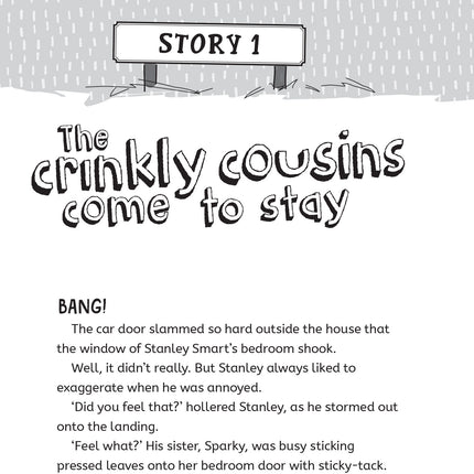 Sparky Smart from Priory Park - The Crinkly Cousins and Other Mishaps