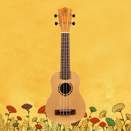 Bumblebee Wooden Soprano Ukulele