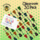 Bumblebee Wooden Concert Complete Classroom Ukulele 30 Pack