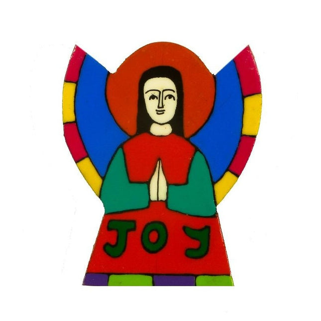 Angel of Joy Wooden Wall Plaque [52/32]