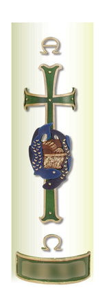 Wax Relief - Loaves & Fish With Green Cross