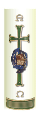 Wax Relief - Loaves & Fish With Green Cross
