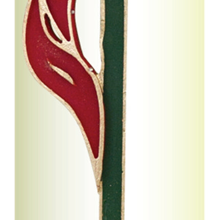 Wax Relief - Green Cross And Flame