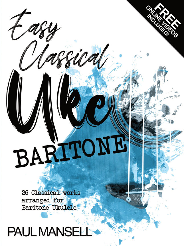Easy Classical Uke Baritone by Paul Mansell - front cover