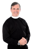 Men's Tunic Fly Front Shirt - Long Sleeve
