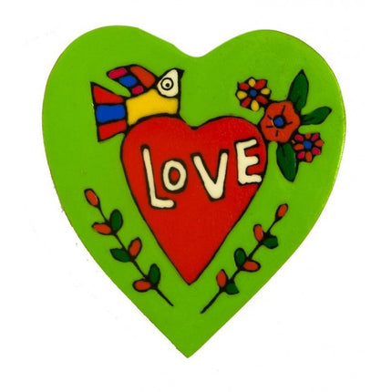 Heart of Love Wooden Wall Plaque [53/32]