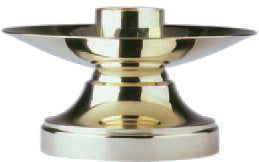 Brass Candlestick - 7in Diameter