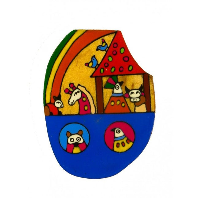 Noah's Ark Wooden Wall Plaque [54/32]