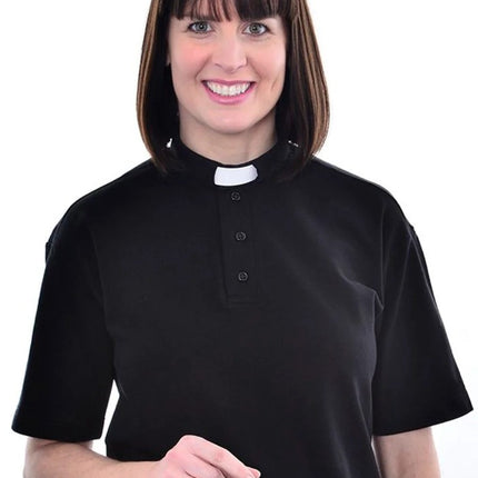 Women's Polo Shirt - 1in Slip-In Collar