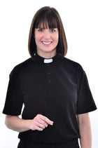 Women's Polo Shirt - 1in Slip-In Collar