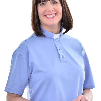 Women's Polo Shirt - 1in Slip-In Collar