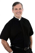 Men's Tonsure Clerical Shirt - Short Sleeve
