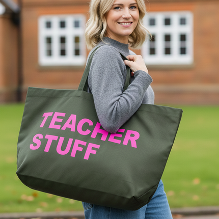 Teacher Stuff - Extra Large Tote