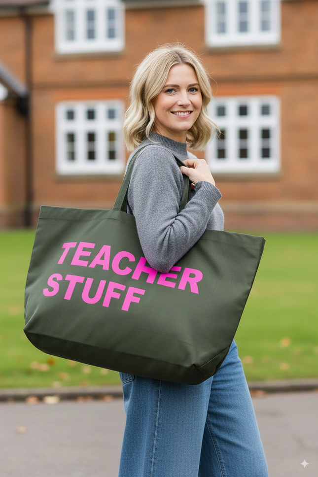 Teacher Stuff - Extra Large Tote