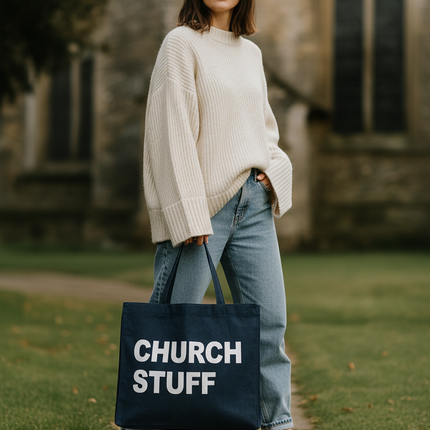 Church Stuff - Large Tote