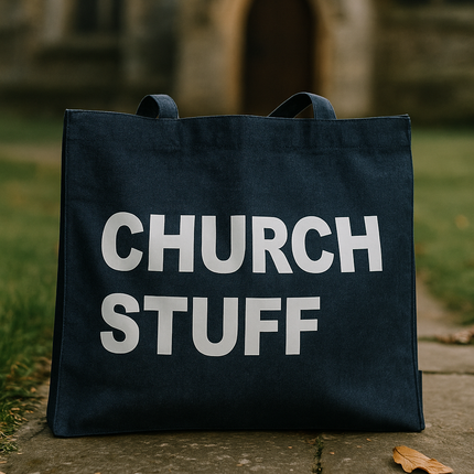 Church Stuff - Large Tote
