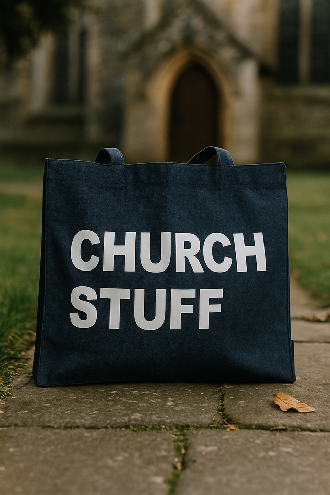 Church Stuff - Large Tote