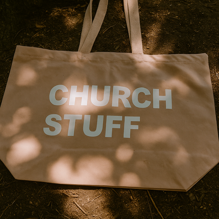 Church Stuff - Extra Large Tote