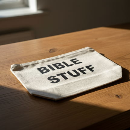 Bible Stuff - Pouch Bag