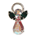 Crystal Guardian Angel Pin - Emerald (1080-EM)