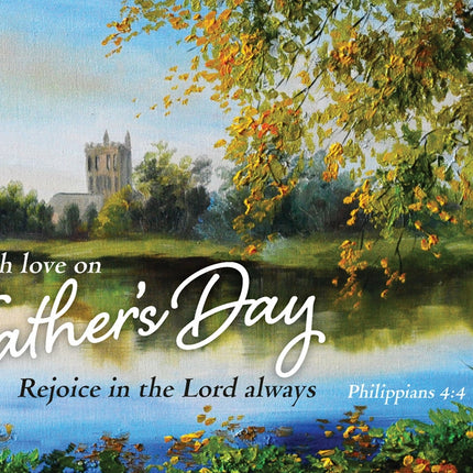 Fathers Day - Church Postcard - 20 PkFathers Day - Church Postcard - 20 Pk