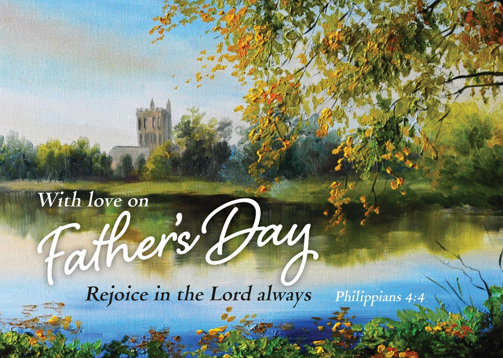 Fathers Day - Church Postcard - 20 PkFathers Day - Church Postcard - 20 Pk