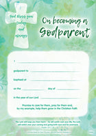 God Bless You - Godparent CertificateGod Bless You - Godparent Certificate