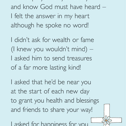 Prayer Card-I Said A PrayerPrayer Card-I Said A Prayer