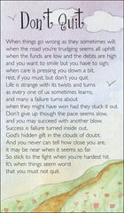 Prayer Card-Dont QuitPrayer Card-Dont Quit